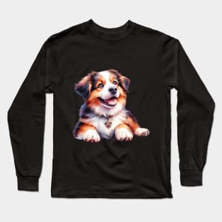 Happy dog Long Sleeve T-Shirt